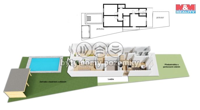 Prodej, Byt 3+kk, Praha