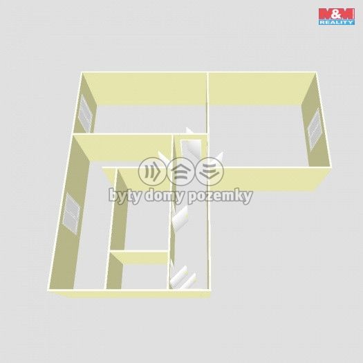 Prodej, Byt 2+1, Chomutov