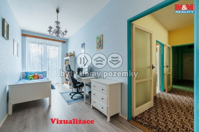 Prodej, Byt 3+1, Cheb