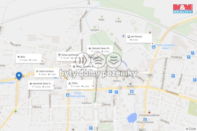 Prodej, Restaurace, stravování, Přelouč