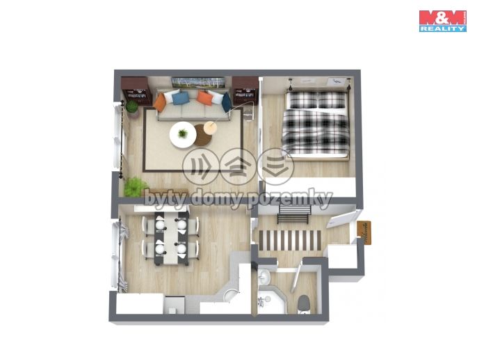 Prodej, Byt 1+1, Brno