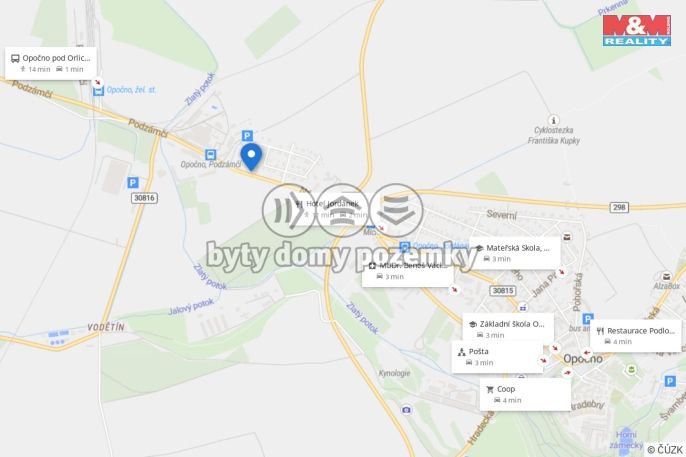 Prodej, Byt 3+1, Opočno