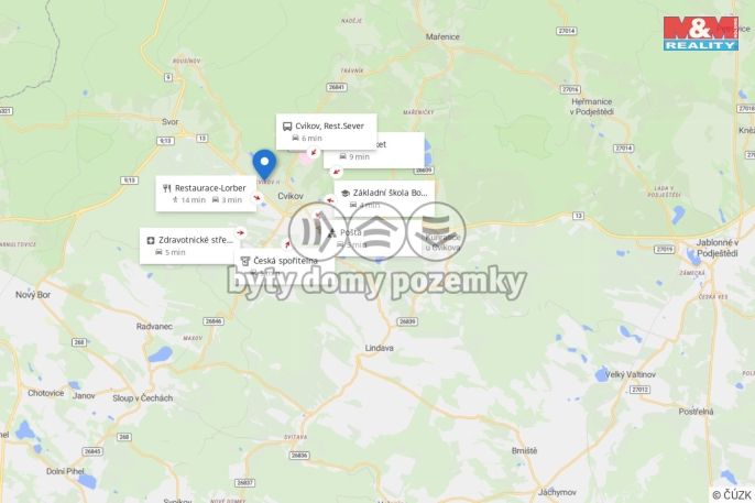 Prodej, Byt 3+1, Cvikov