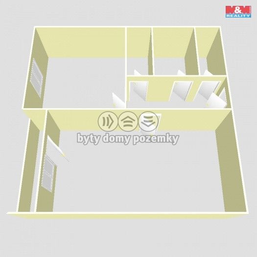 Prodej, Byt 1+1, Žatec