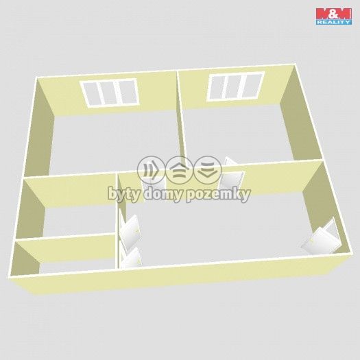 Prodej, Byt 1+1, Most