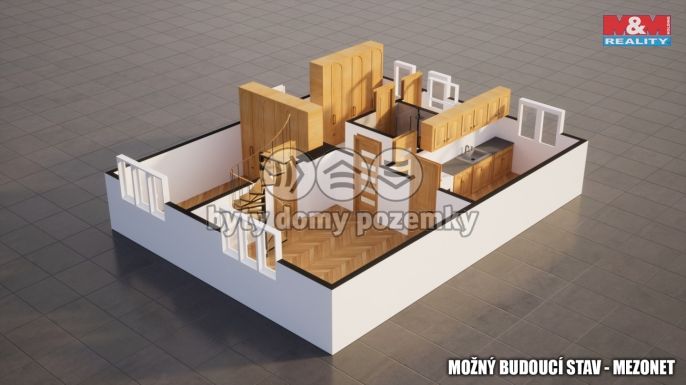 Prodej, Byt 2+1, Jablonec nad Nisou