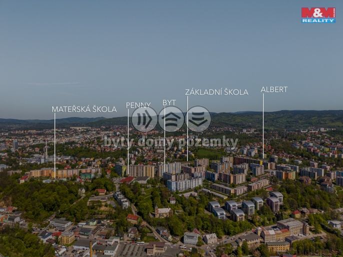 Pronájem, Byt 3+1, Liberec