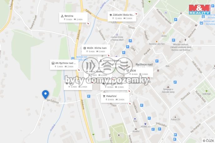 Pronájem, Byt 1+1, Rychnov nad Kněžnou