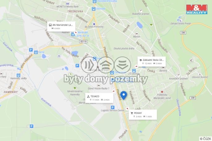 Pronájem, Byt 3+kk, Mariánské Lázně