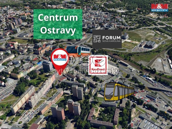 Prodej, Byt 2+1, Ostrava