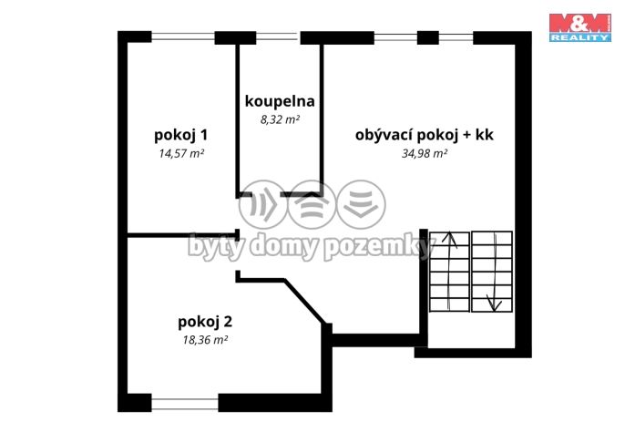 Prodej, Byt 3+kk, Praha