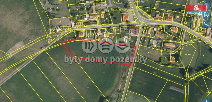 Prodej, Pozemek k bydlení, Újezd u Přelouče