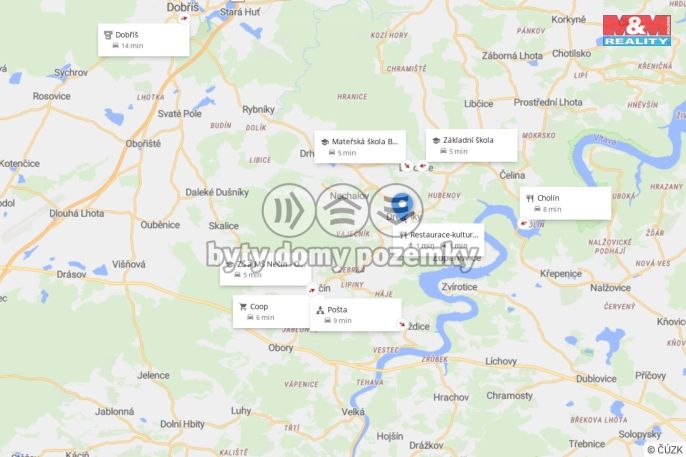 Pronájem, Byt 2+kk, Drevníky