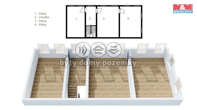 Prodej, Rodinný dům, Bítouchov