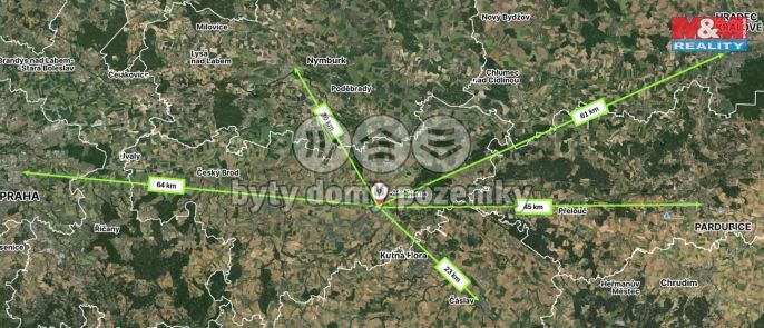 Pronájem, Byt 3+kk, Kolín