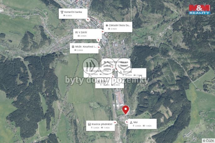 Prodej, Byt 1+1, Kraslice