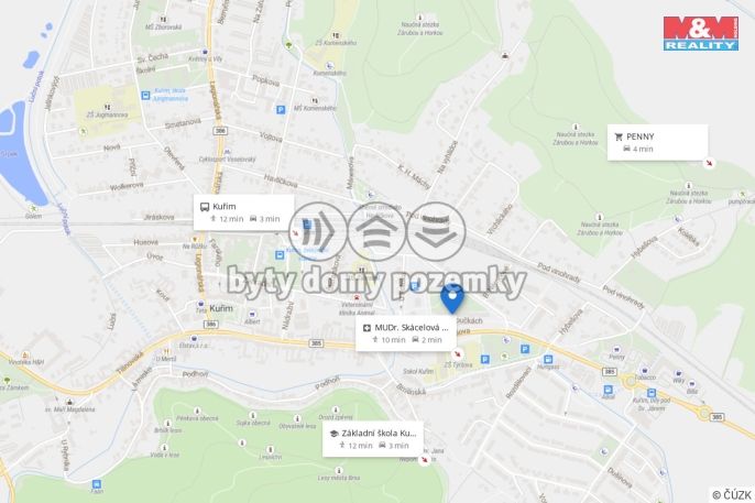 Prodej, Byt 3+1, Kuřim