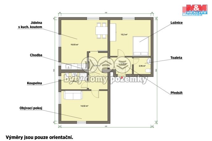 Pronájem, Byt 3+kk, Tachov