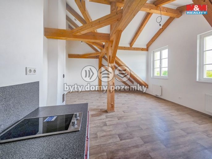 Pronájem, Byt 1+kk, Studeněves