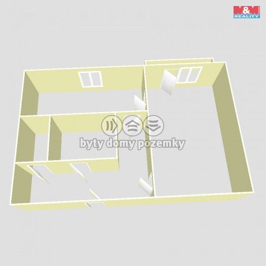 Pronájem, Byt 1+1, Ostrava