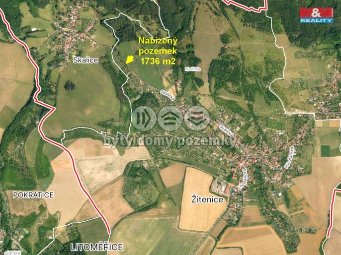 Prodej, Pozemek k bydlení, Žitenice