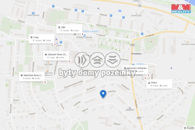 Pronájem, Byt 3+kk, Chvaletice