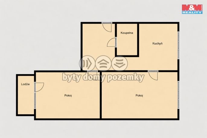 Prodej, Byt 2+1, Kraslice