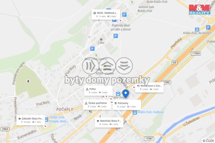 Prodej, Byt 2+kk, Králův Dvůr