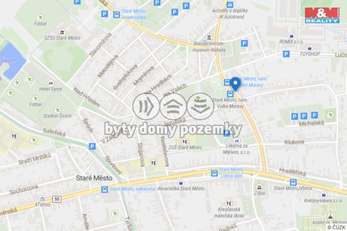 Prodej, Byt 2+kk, Staré Město