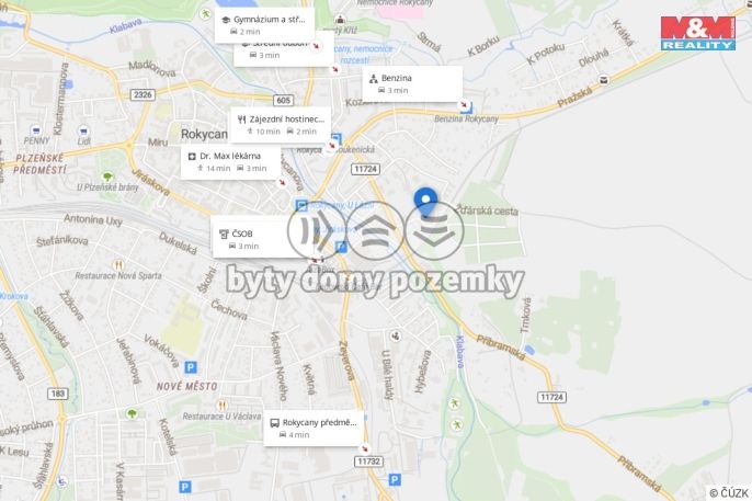 Prodej, Garáž, Rokycany