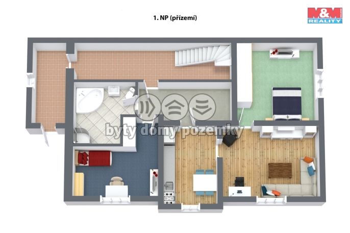 Prodej, Nájemní dům, Kraslice