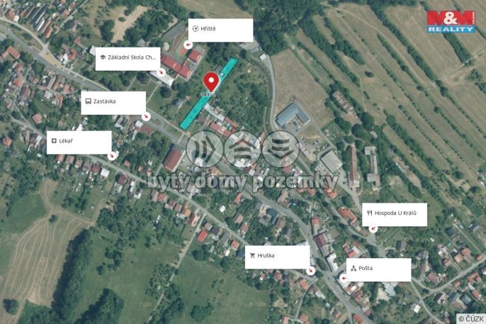 Prodej, Pozemek k bydlení, Chvalčov