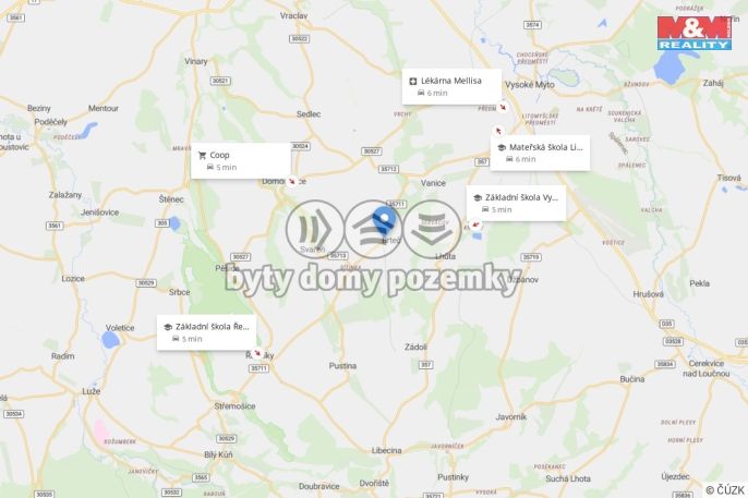 Prodej, Rodinný dům, Vysoké Mýto