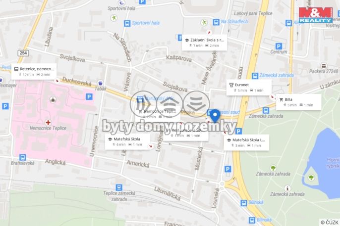 Prodej, Byt 3+kk, Teplice