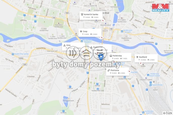 Prodej, Byt 2+1, Havlíčkův Brod