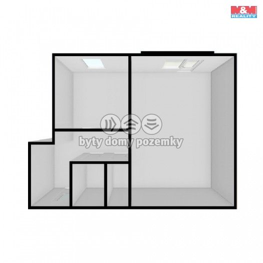 Prodej, Byt 2+kk, Most