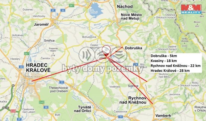 Prodej, Byt 4+kk, Opočno