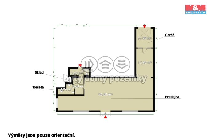 Pronájem, Obchod a služby, Praha