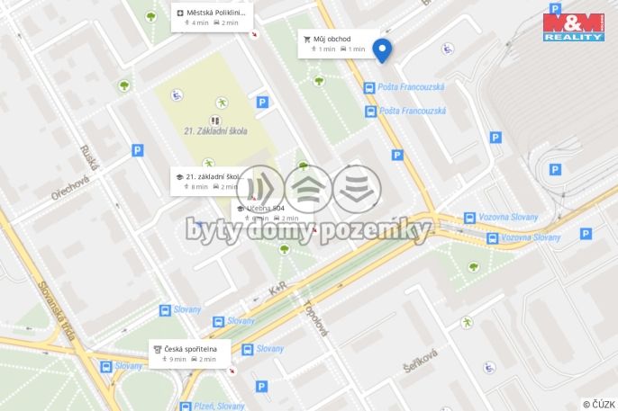 Prodej, Byt 2+1, Plzeň