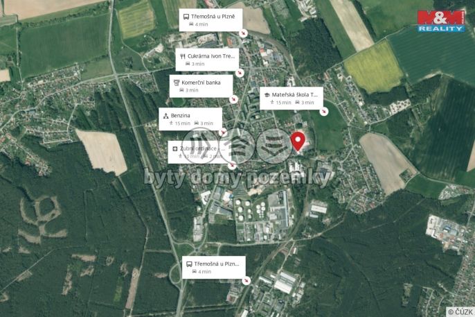 Prodej, Byt 1+kk, Třemošná