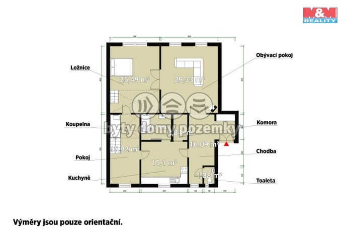 Prodej, Byt 3+1, Plzeň