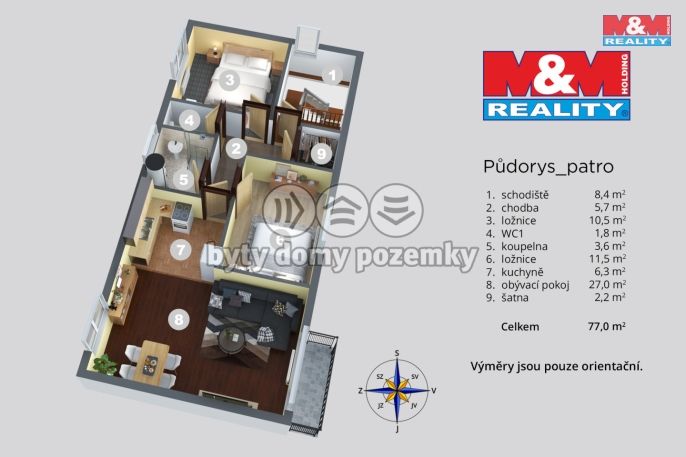 Prodej, Rodinný dům, Vilémov