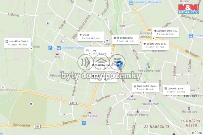 Prodej, Byt 3+1, Litoměřice