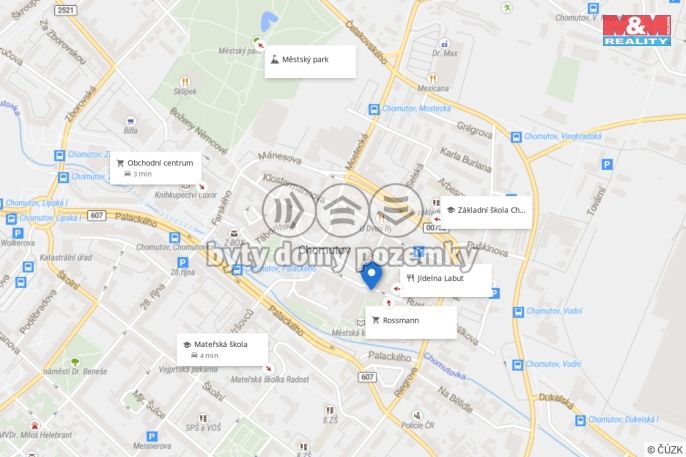 Prodej, Byt 3+1, Chomutov