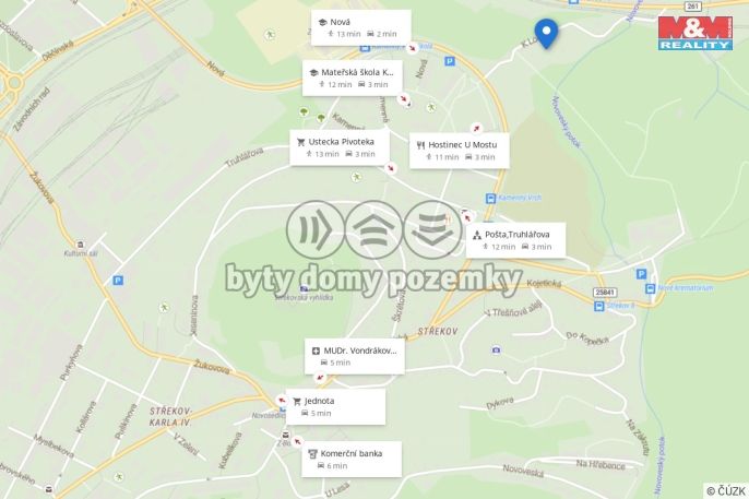 Pronájem, Byt 3+kk, Ústí nad Labem
