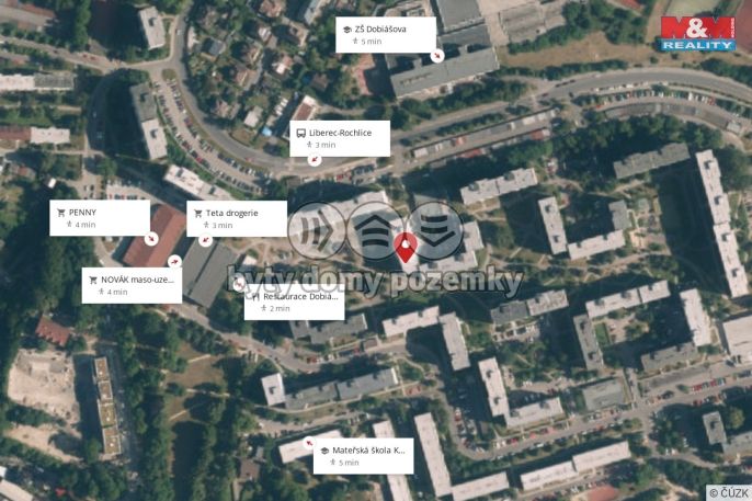 Pronájem, Byt 2+kk, Liberec