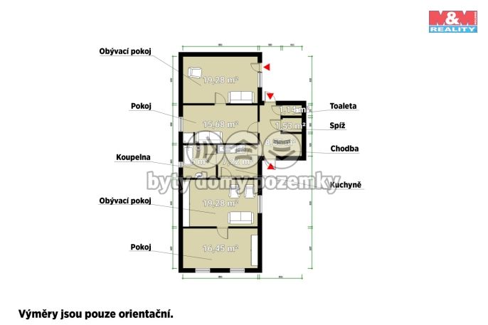 Prodej, Rodinný dům, Měčín