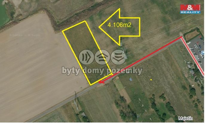 Prodej, Pole, Majetín