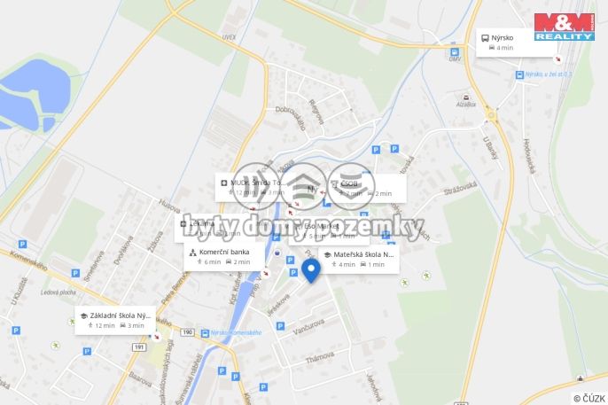 Pronájem, Byt 2+1, Nýrsko