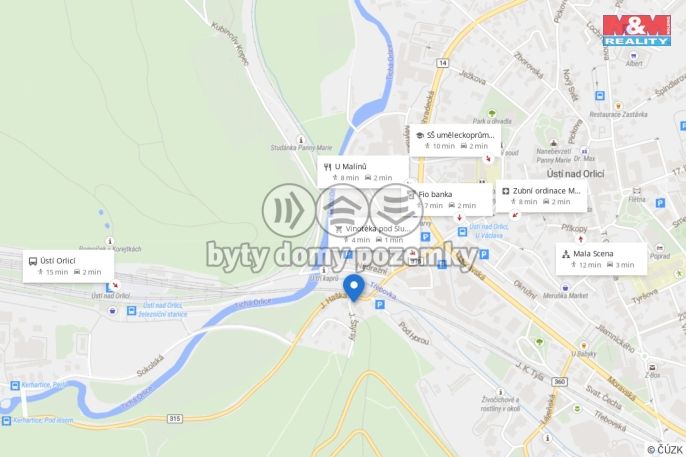 Prodej, Nájemní dům, Ústí nad Orlicí